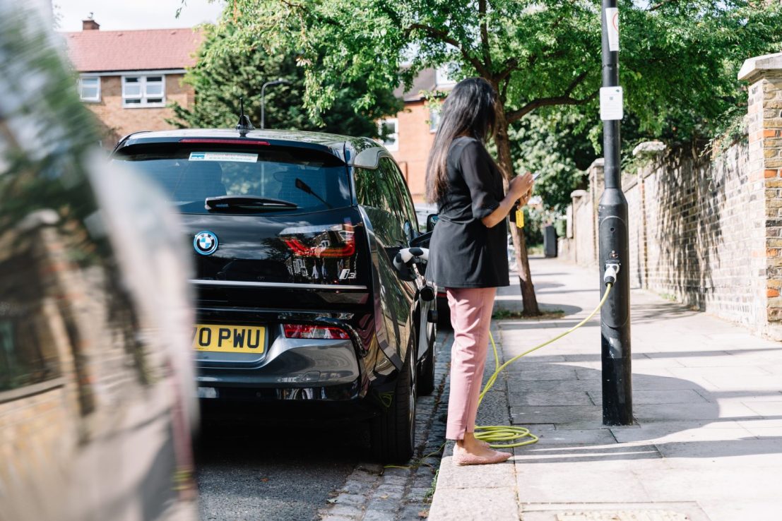 One of Ubitricity's chargepoints in London. (Image credit: Shell International)
