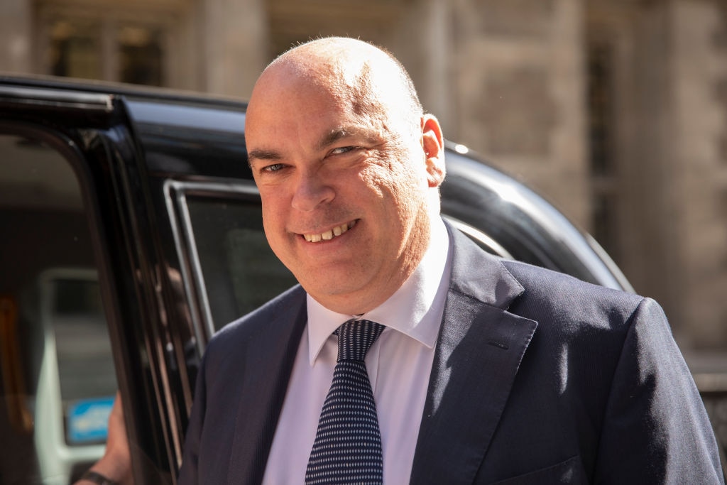 LONDON, ENGLAND - JUNE 27: Mike Lynch, former chief executive officer of Autonomy Corp departs the Rolls Building on June 27, 2019 in London, England. Hewlett Packard Enterprise Co. has accused Mr Lynch of being accounting fraud at 'Autonomy', once the UK's second-biggest software company.  (Photo by Dan Kitwood/Getty Images)