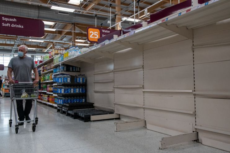 Brits Experience Food Shortages And Rising Energy Prices