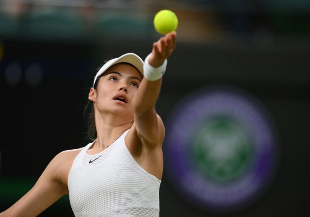 Raducanu reached the second week of Wimbledon earlier this year on her Grand Slam debut