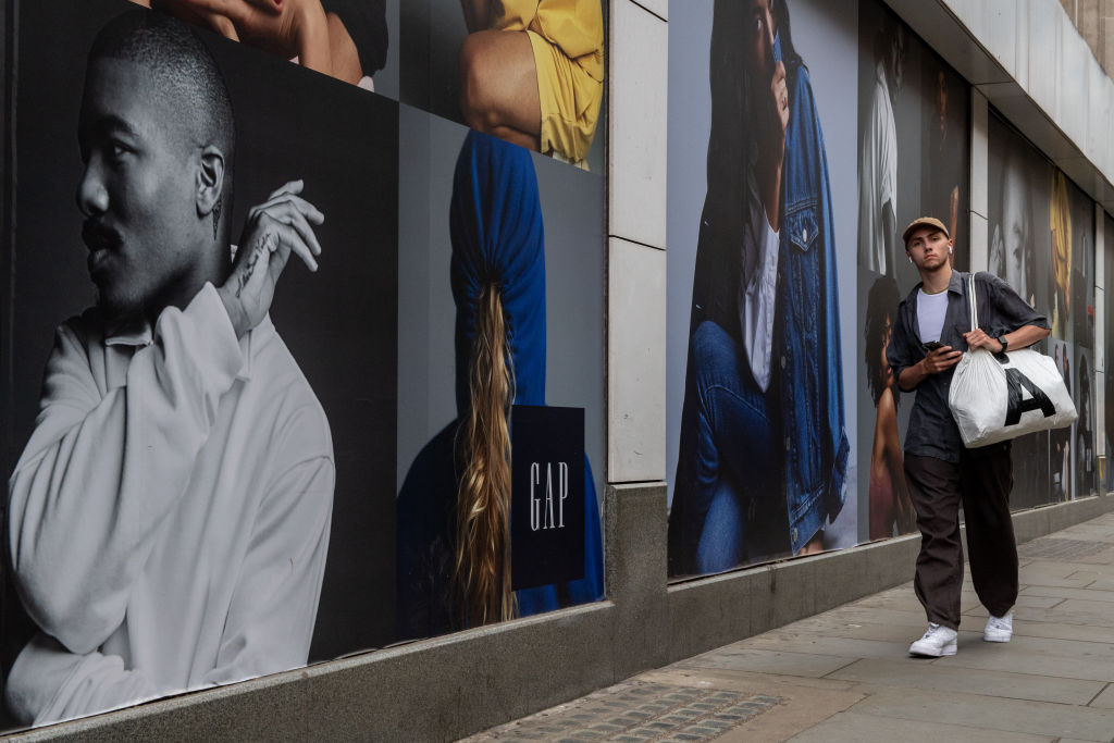 Some 81 Gap stores in the UK are closing as the retailer moves online. (Photo by Chris J Ratcliffe/Getty Images)