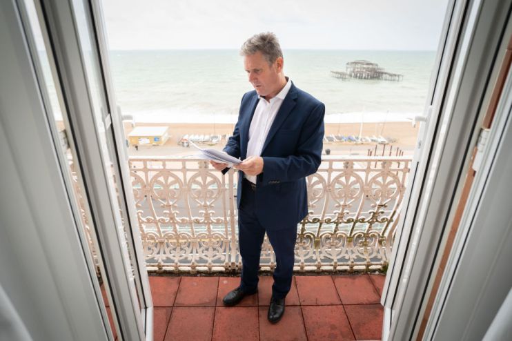 Keir Starmer Prepares His First Leader's Speech To Labour Conference