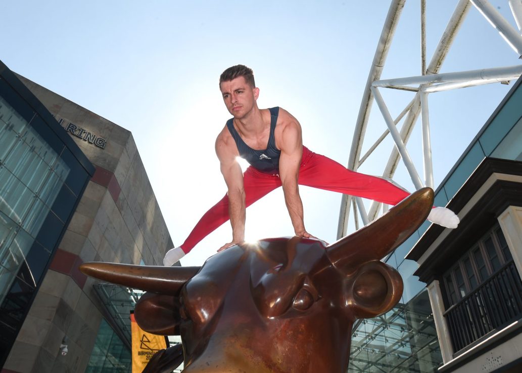Gymnast Max Whitlock launched the Birmingham 2022 Commonwealth Games ticket ballot (Credit: Eamonn M. McCormack/Getty Images for Birmingham 2022)