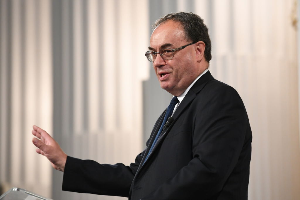 Andrew Bailey said inflation was on his list (Photo by Stefan Rousseau-WPA Pool/Getty Images)
