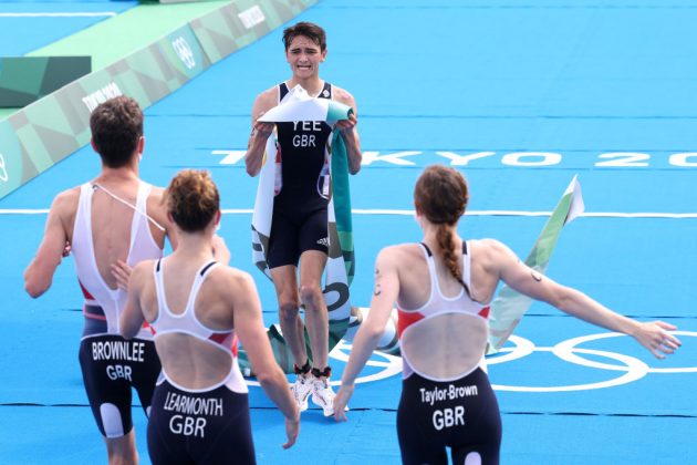 Alex Yee anchored a British triathlon mixed relay team featuring Jonny Brownlee, his former hero turned training partner, to gold at the Tokyo 2020 Olympics