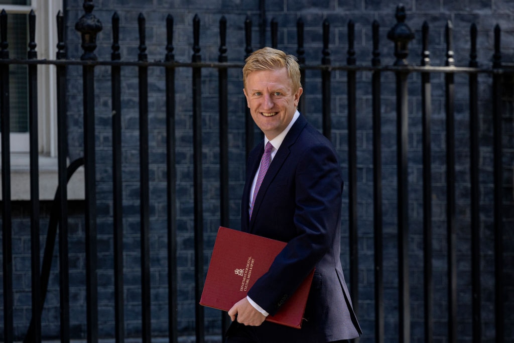 Culture Secretary Oliver Dowden has signalled Britain's intention to chart its own path on internet protection (Photo by Rob Pinney/Getty Images)