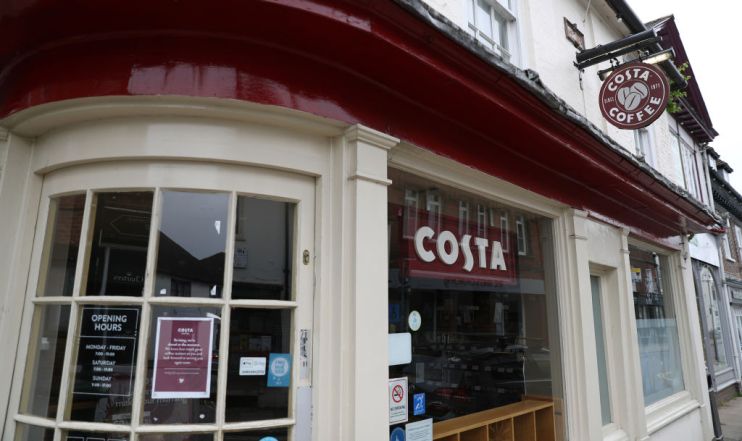 costa coffee shop