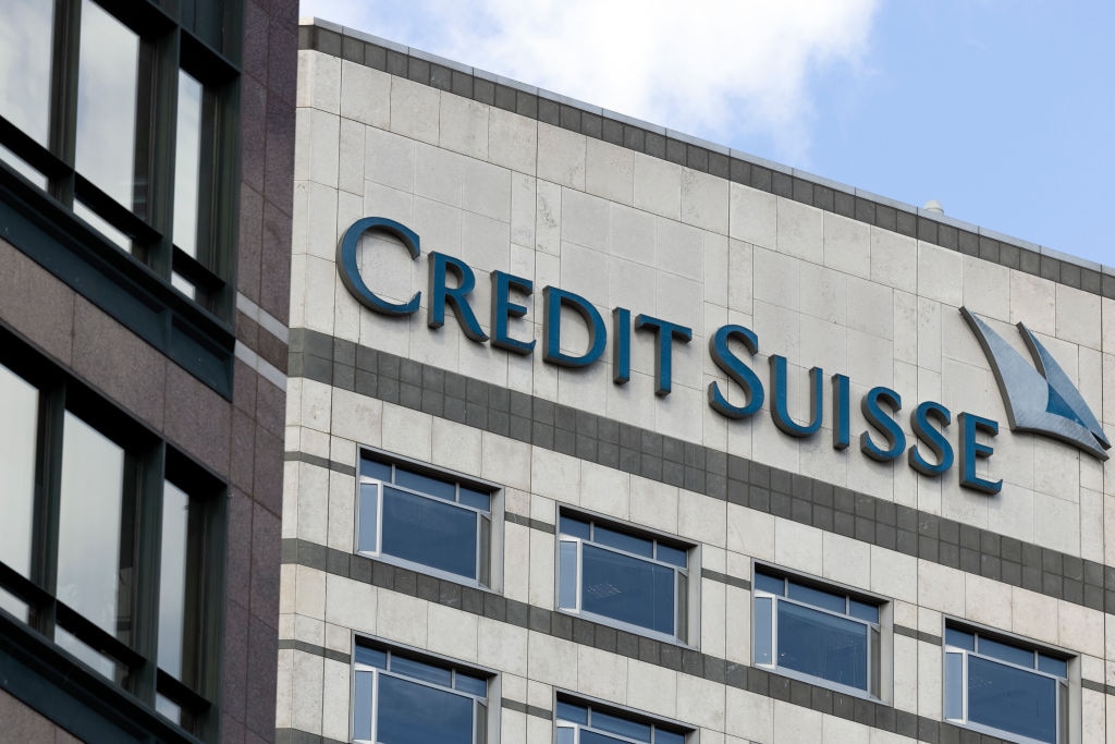 Credit Suisse's rescue deal has helped drive gold prices 
