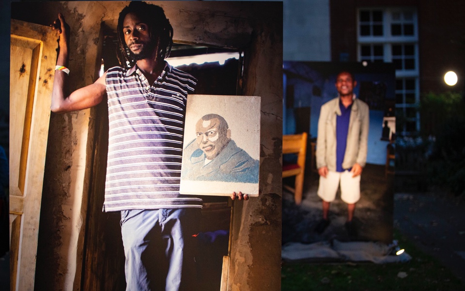 Kate Holt's open-air London exhibition in association with Opportunity International (Photo by Eden Sparke)