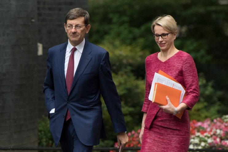 The boss of drugs giant Astrazeneca has given his backing to Emma Walmsley, the chief executive of rival Glaxosmithkline (GSK), as she comes under pressure from investment firms.