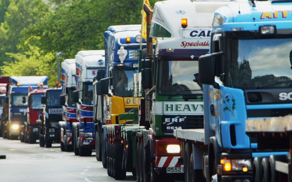 Local authorities are seeking compensation from EU truck makers such as Daimler and Volvo.