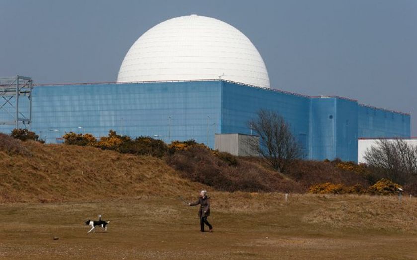 The site of the proposed Sizewell C power plant, which awaits approval