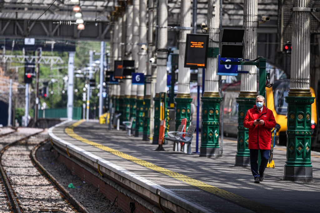 The number of people using the UK’s railways fell to the lowest levels in almost 200 years between April and June