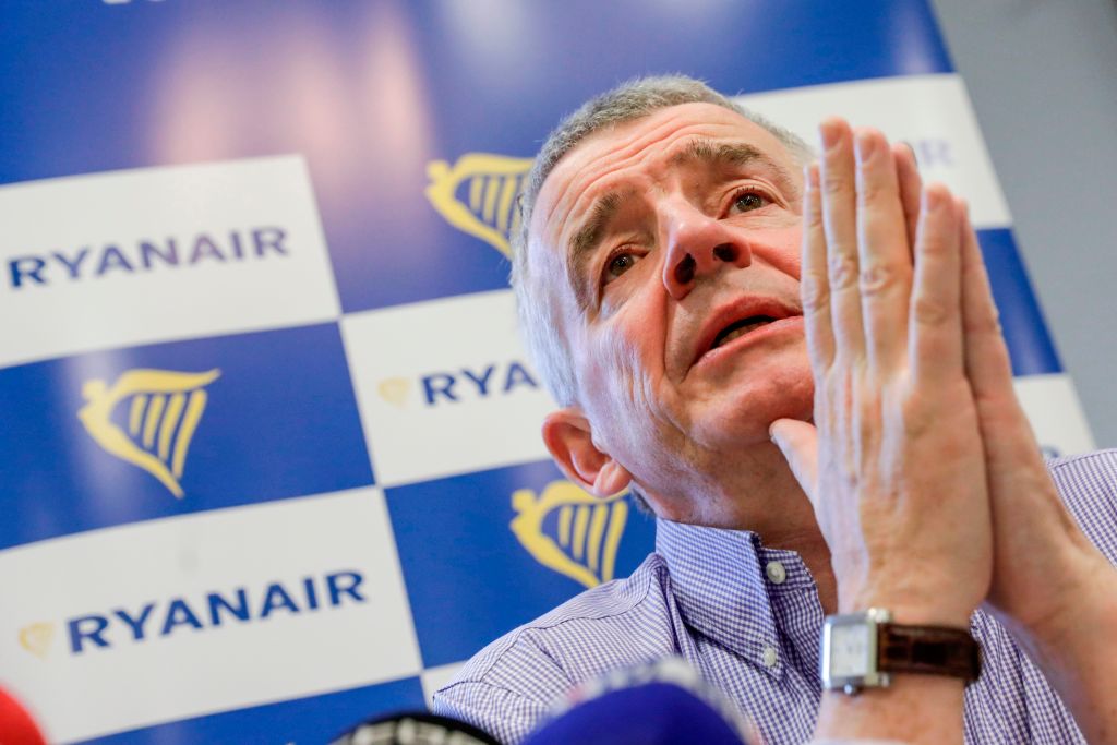 Ryanair boss Michael O'Leary is unhappy about the Flybe bailout