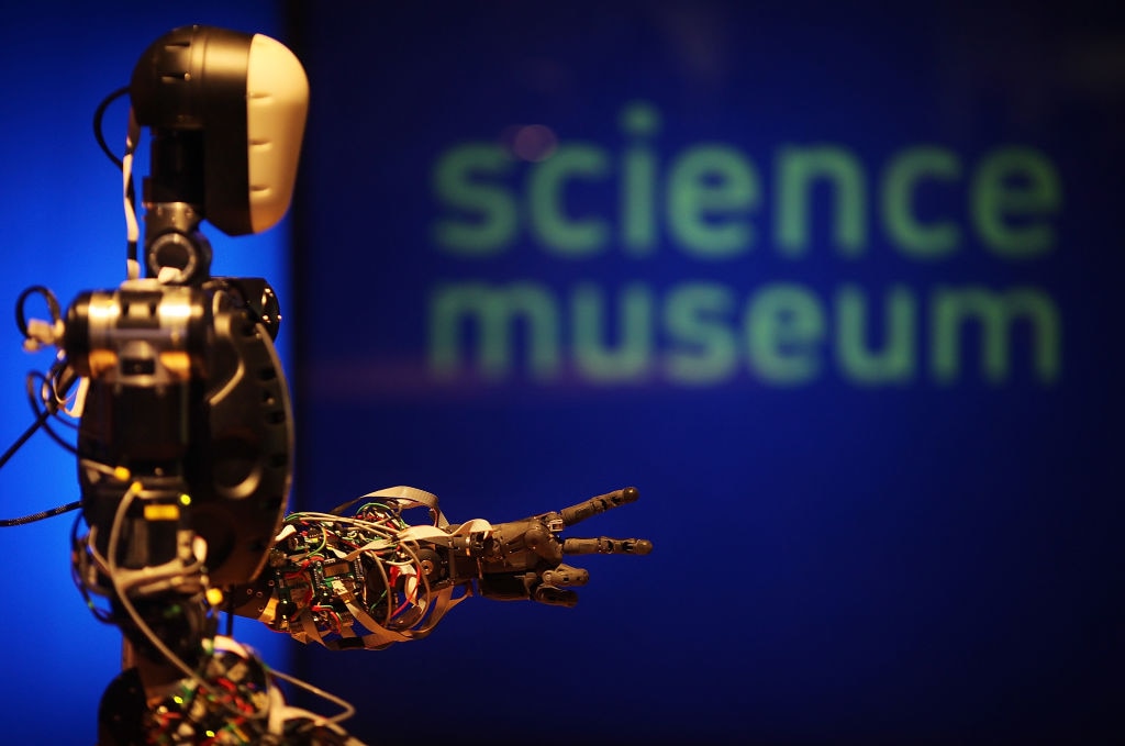 BERTI A Life Size Humanoid Robot Goes On Show At The Science Museum