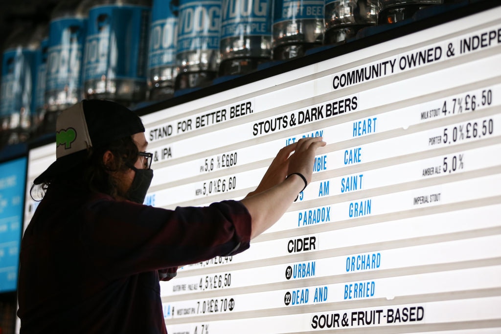 BrewDog was hit with claims it encouraged a "toxic" workplace environment earlier this year. (Photo by Hollie Adams/Getty Images)