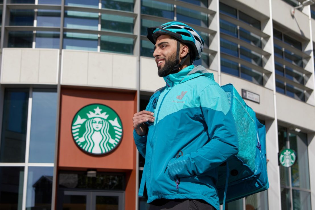 The partnership follows news of Deliveroo teaming up with supermarket Morrisons.