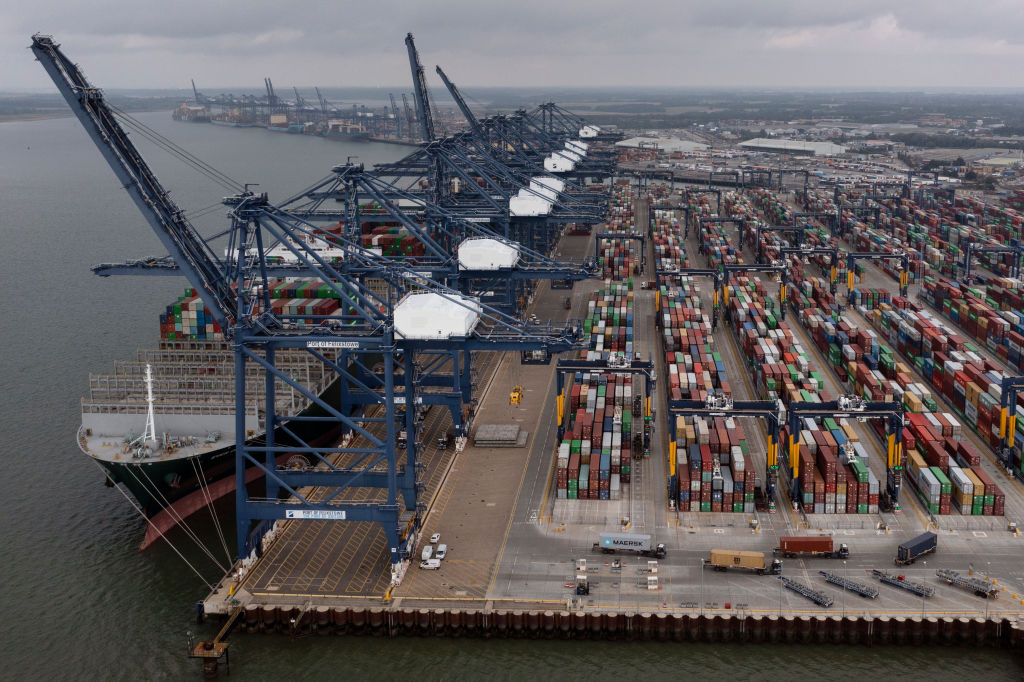 Felixstowe Port Cites HGV Shortage In Container Backlog