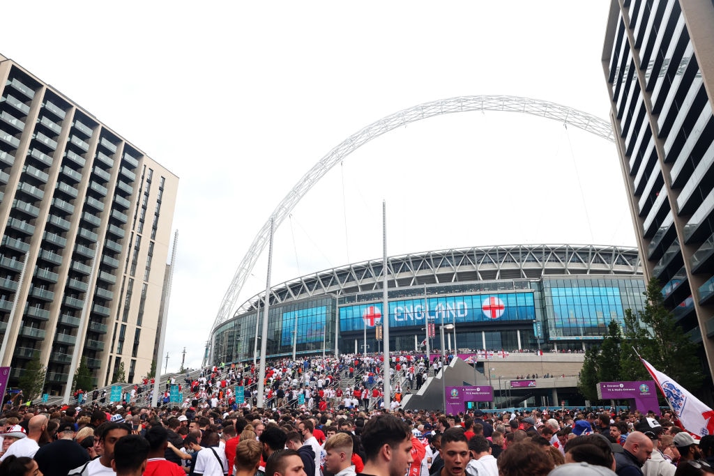 England have received a one-match after disruption at the Euro 2020 final