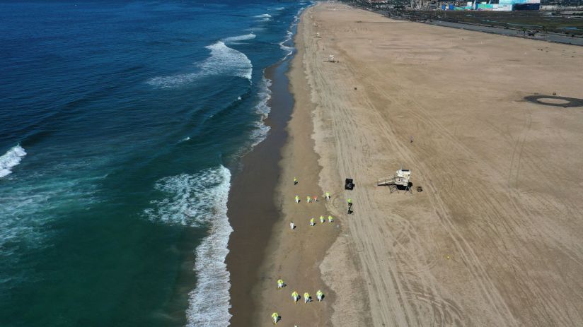 Major Oil Spill Fouls Southern California Beaches