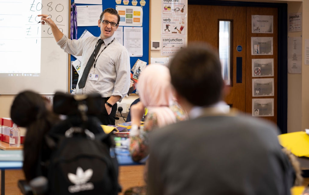 Pupils Return To The Classroom For The New School Year