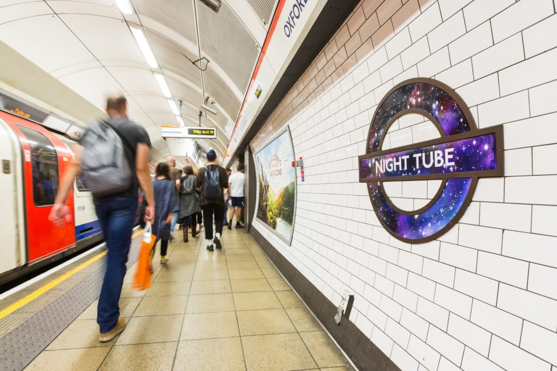Night Tube services will restart in full from tomorrow night.