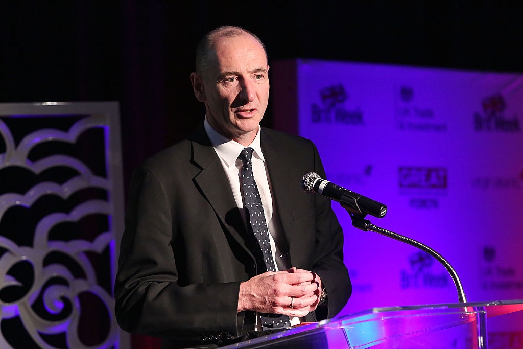LOS ANGELES, CA - APRIL 23: Andy Bird, Chairman of Walt Disney International attends The 2015 BritWeek UKTI Business Innovation Awards at the Four Seasons Hotel Los Angeles at Beverly Hills on April 23, 2015 in Los Angeles, California.  (Photo by Jesse Grant/Getty Images for UK Trade