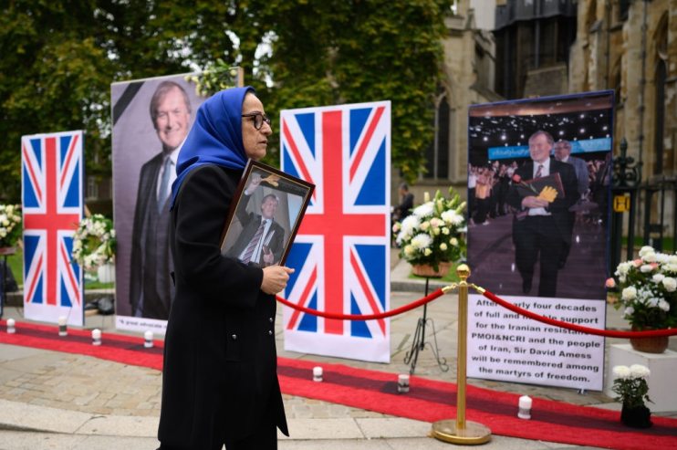 Tributes Are Paid To Murdered MP Sir David Amess