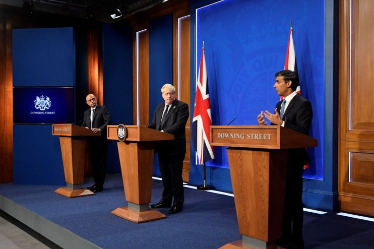 UK Prime Minister And Senior Cabinet Minister Hold Press Conference On Social Care Plans