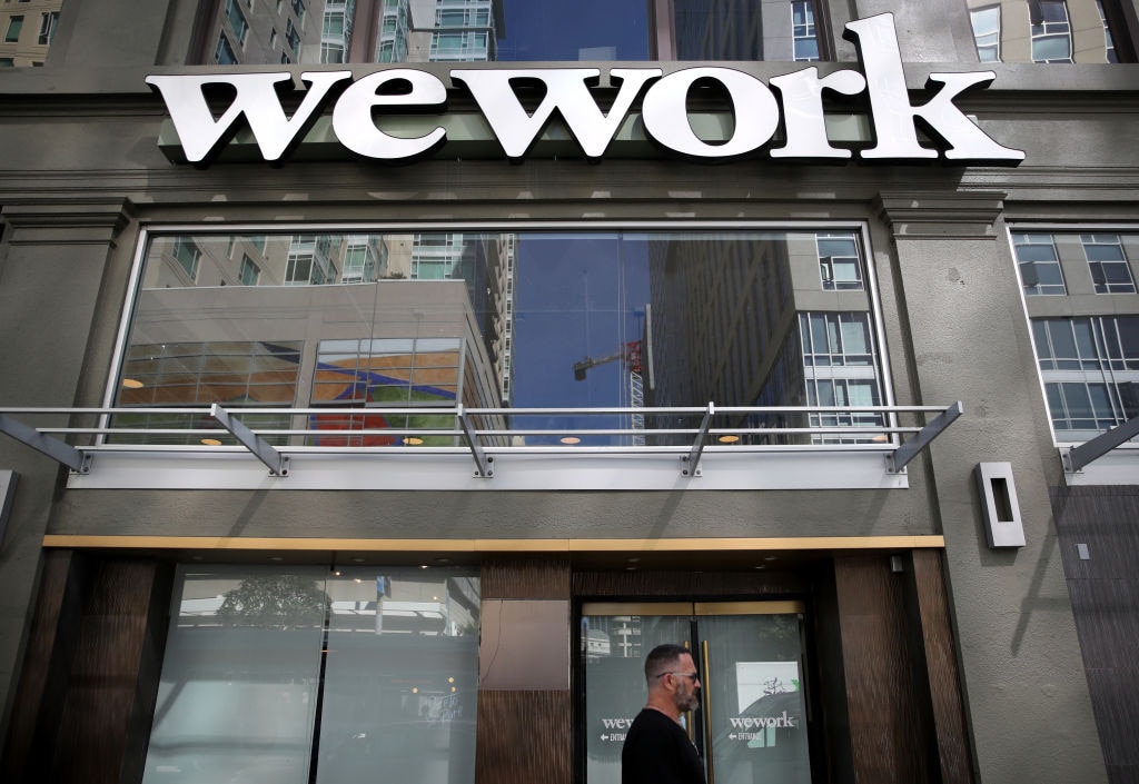 WeWork's original plans to go public collapsed in 2019.