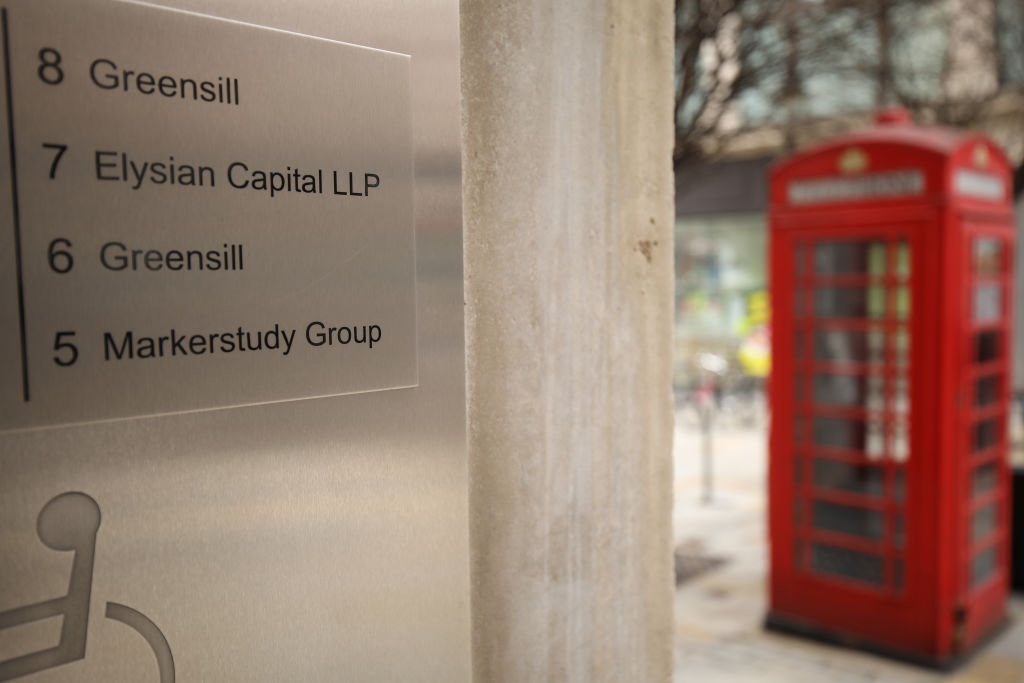 The company collapsed into administration in March 2021, drawing scrutiny of former PM David Cameron's role advocating for the firm. (Photo by Dan Kitwood/Getty Images)