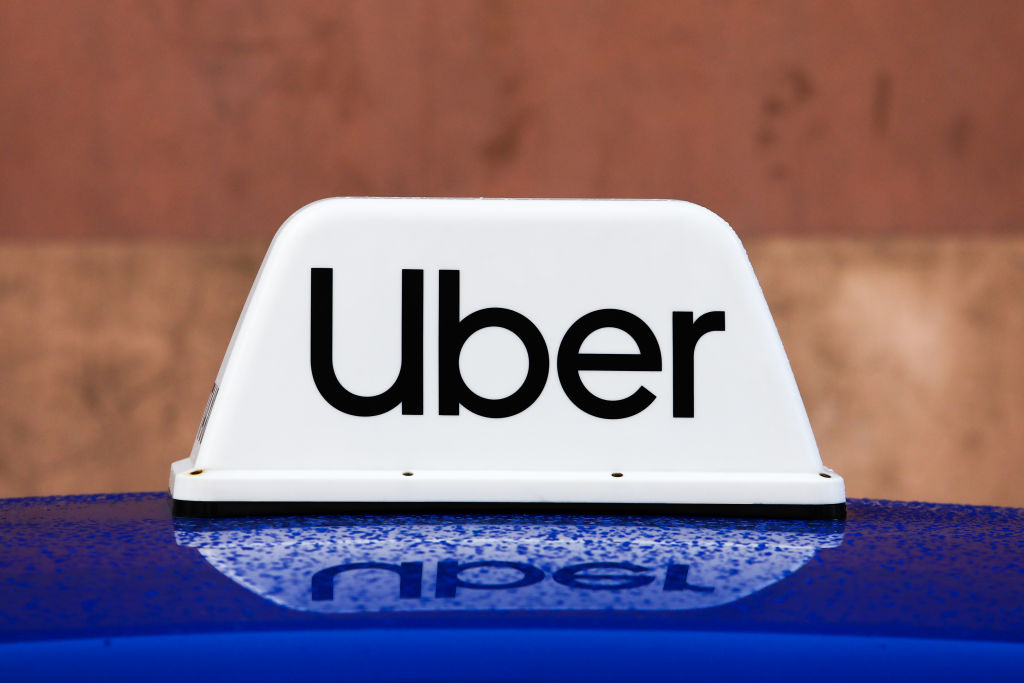 An Uber boss has issued a stark warning that Brussels' proposal to classify gig workers as de facto employees could slam the breaks on operations across the bloc.  (Photo by Jakub Porzycki/NurPhoto via Getty Images)