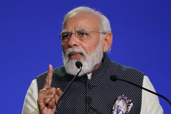 Prime Minister Narendra Modi.  (Photo by Ian Forsyth/Getty Images)