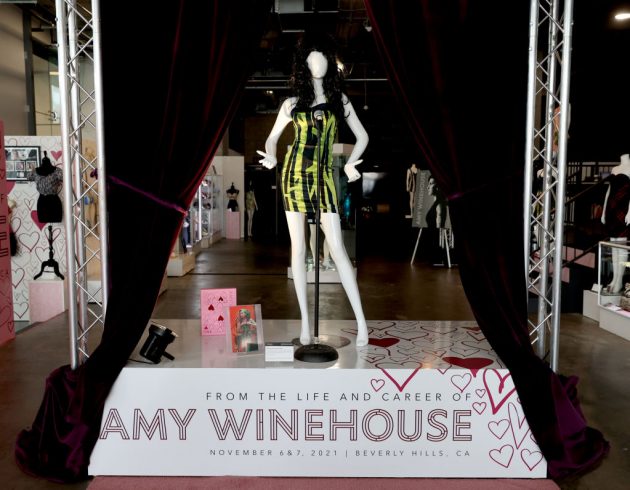 Julien's Auctions Hosts Press Preview For Public Exhibition And Auction Of Property From The Life And Career Of Amy Winehouse