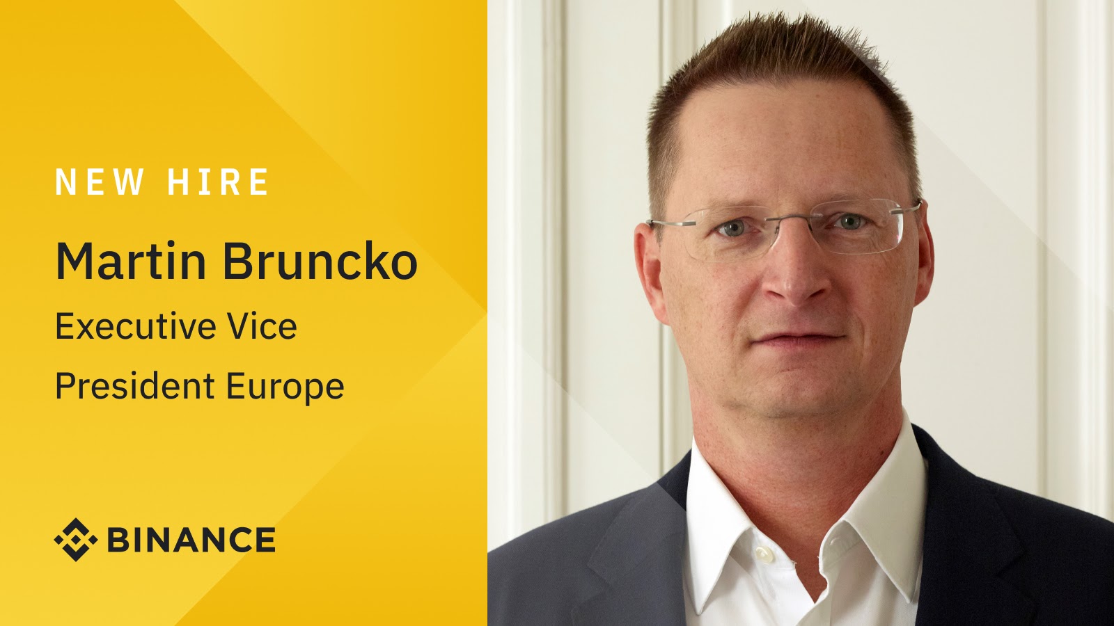 Binance prináša do Európy nového výkonného viceprezidenta