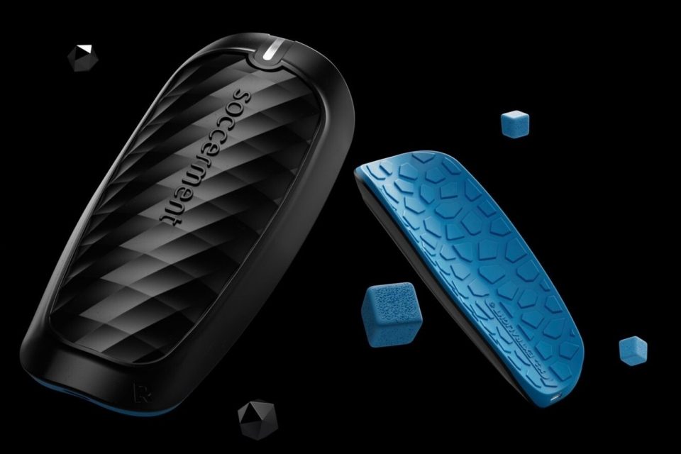 Soccerment's smart shin guards will be launched at the Web Summit in Lisbon today