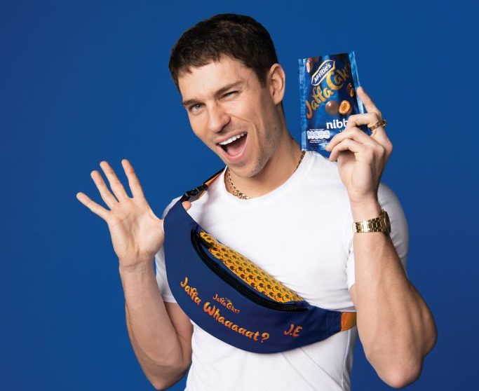 Joey Essex Celebrates New McVitie's Jaffa Cake Nibbles