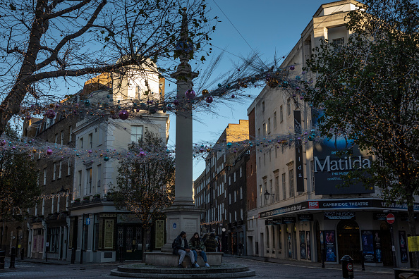 London Lights Up For Christmas Despite Lockdown