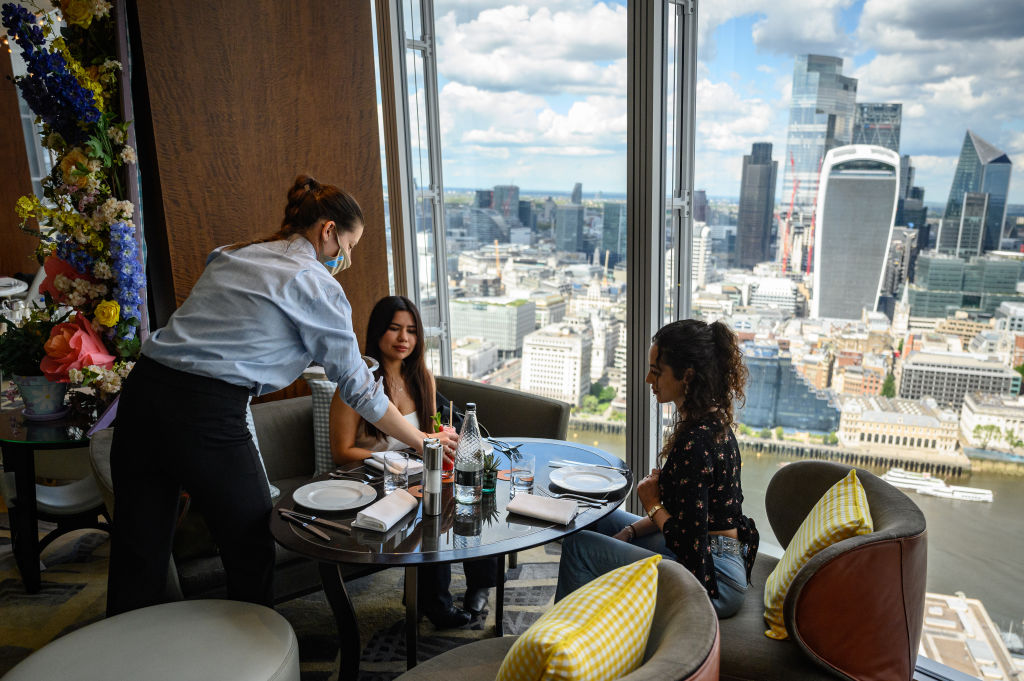 Guests Return To London's Shangri-La Hotel At The Shard