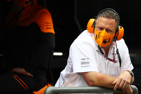 McLaren Racing boss Zak Brown led his team to their first Formula 1 win since 2012 this year. (Photo by Mark Thompson/Getty Images)