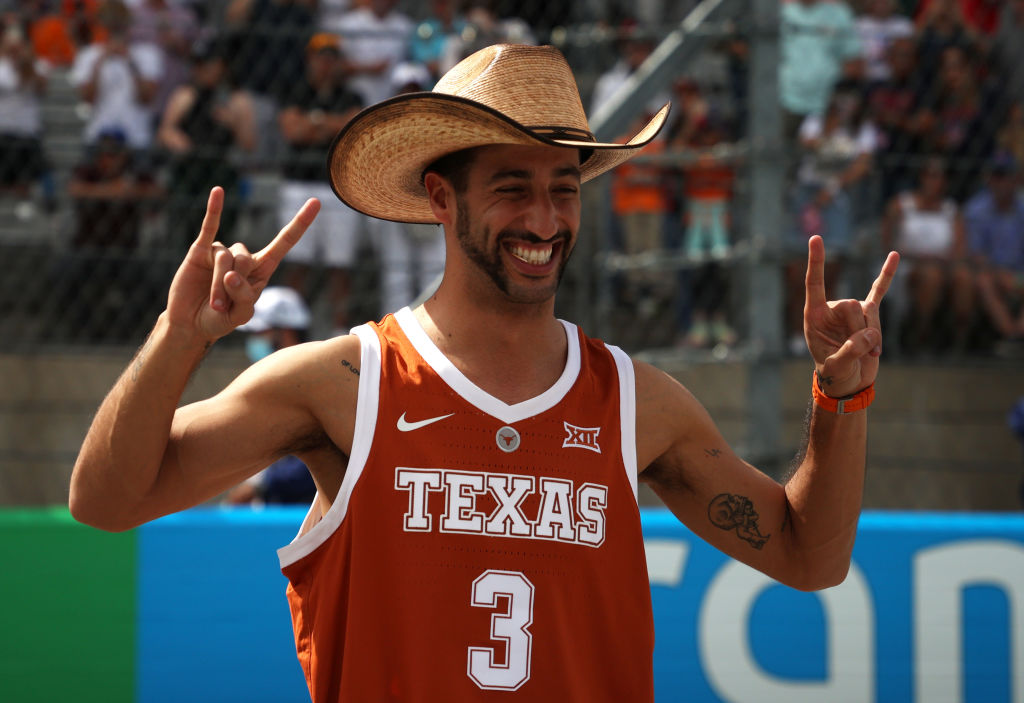 McLaren driver Daniel Ricciardo at the US GP. 