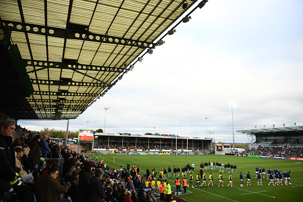 Exeter play their home matches at Sandy Park.