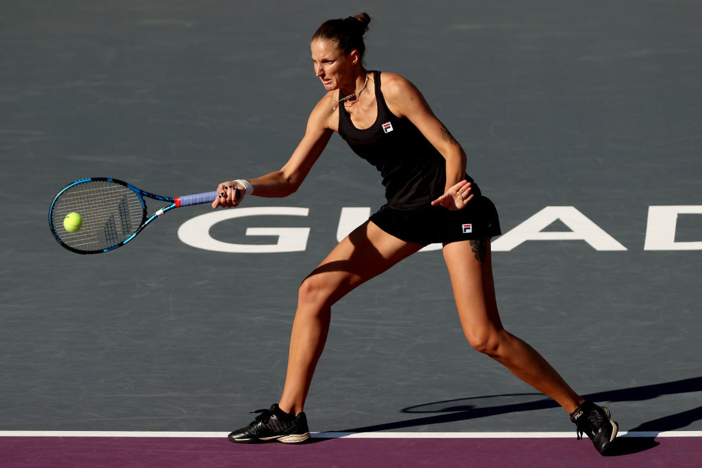 Karolina Pliskova has withdrawn from the Australian Open through injury. 