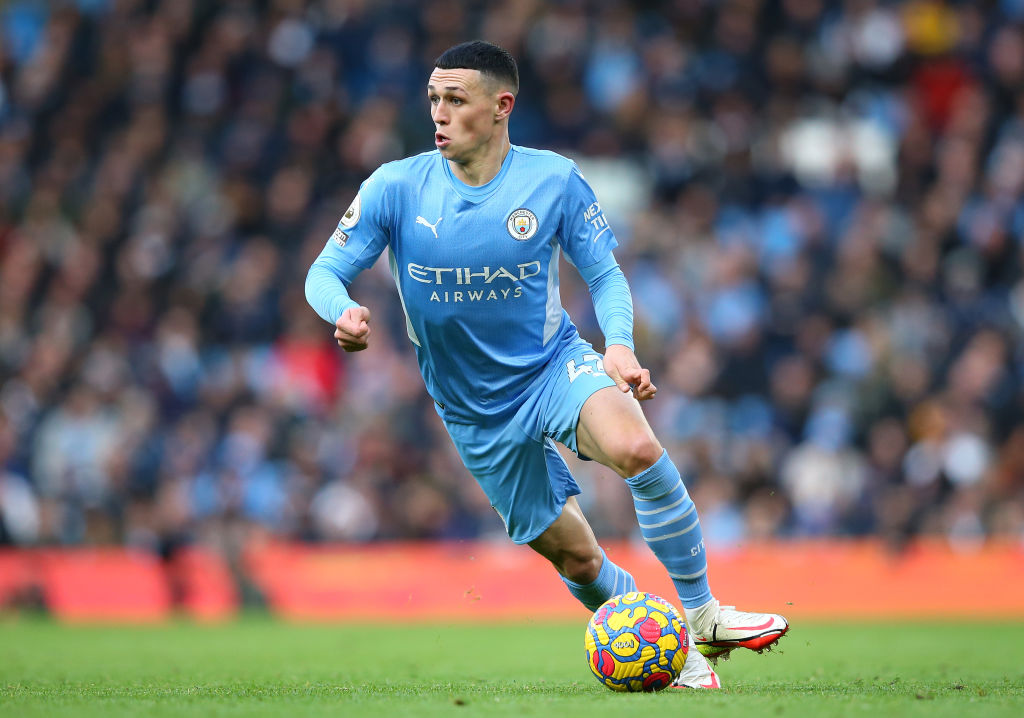 Manchester City's Phil Foden is the highest placed of eight Premier League stars in KPMG's most valuable players list