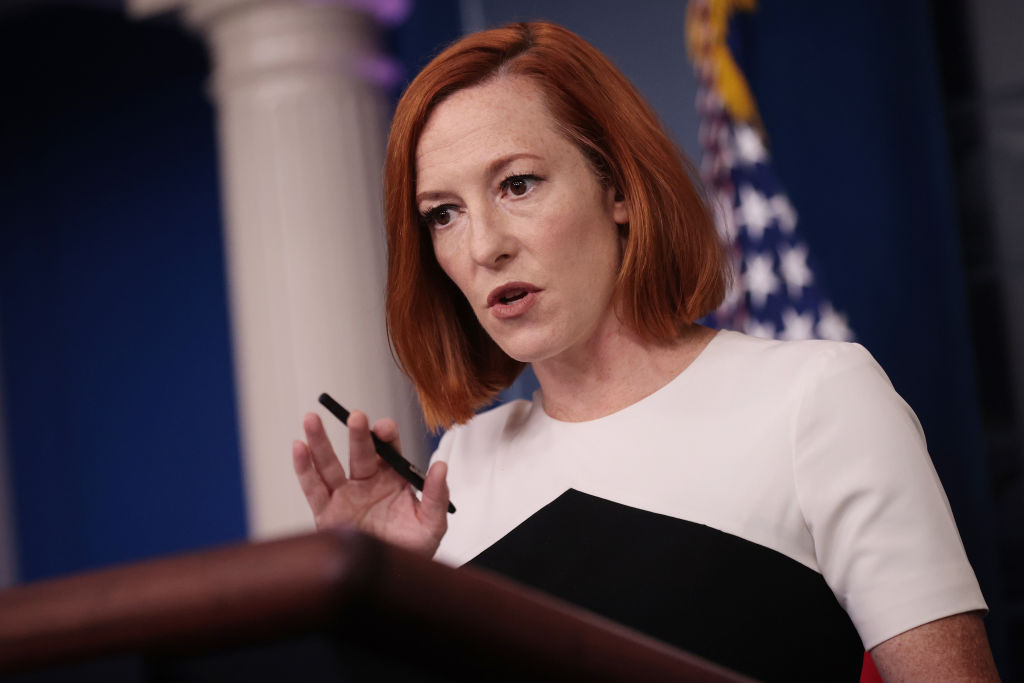 Jen Psaki says the US will hold a diplomatic boycott of the Olympics in protest to China 