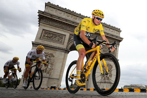 Chris Froome has won four Tours, all with Team Sky. 