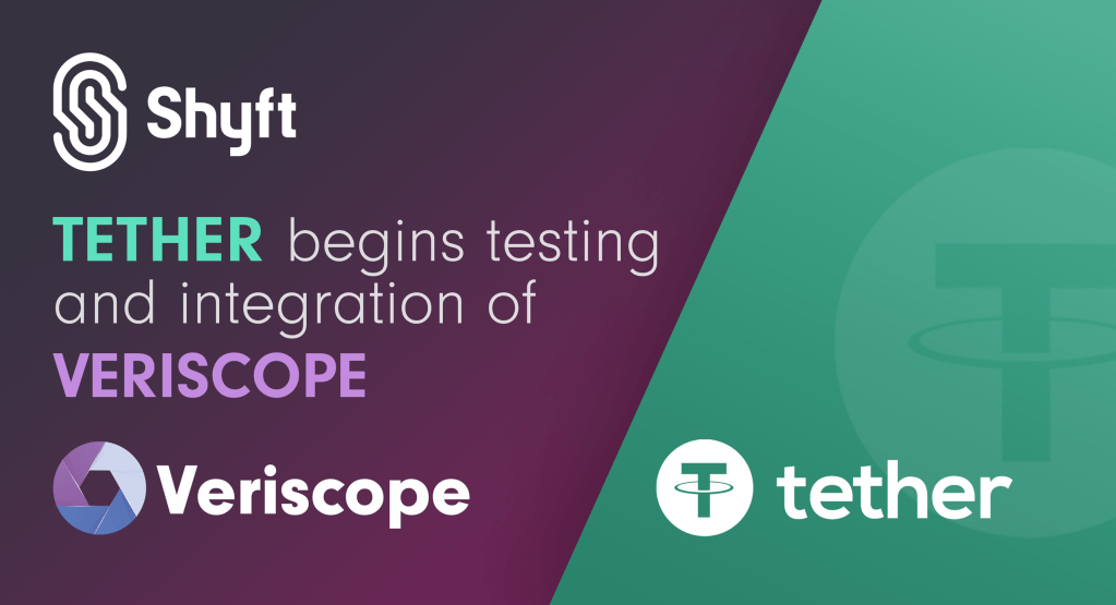 Tether has partnered with Shyft Network to begin active testing of Veriscope - its decentralised compliance framework and smart-contract solution to the Financial Action Task Force’s (FATF) Travel Rule. 