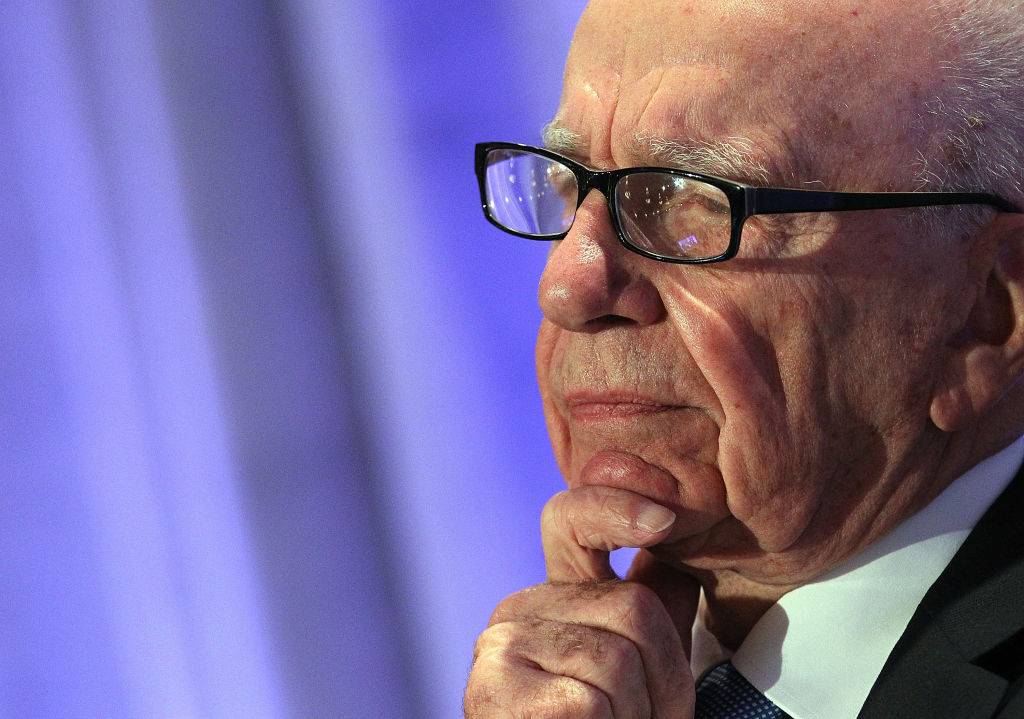 News UK-owned TalkTV is using a £20m overdraft facility to fund its shows, provided by Murdoch's News Corp, the parent company of News UK. (Photo by Justin Sullivan/Getty Images)