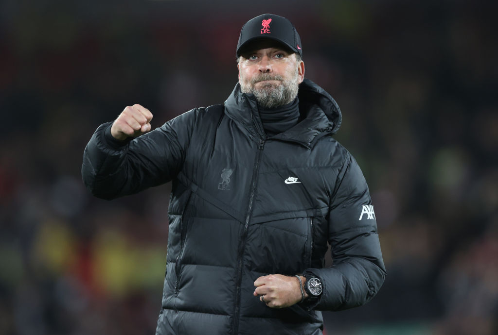 Liverpool manager Jurgen Klopp missed last weekend's trip to Chelsea after testing positive for Covid