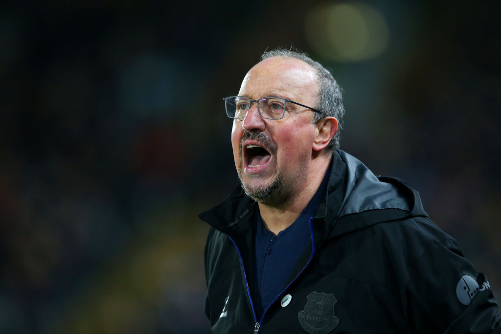 Everton sacked Rafa Benitez on Sunday, the day after a damaging Premier League defeat at fellow strugglers Norwich
